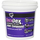 DAP DryDex Lightweight Low Dust Joint Compound, Pink/White, 32 Oz (7079812385)