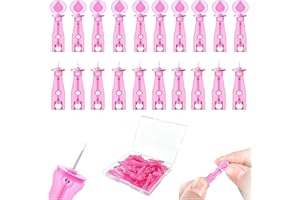 100 Pcs Pink Disposable Sterile Acne Lancets, Effective Blemish Blackhead Remover Tool With Box, Facial Extraction Pimple Pop