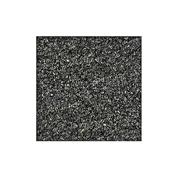 25 kg Steinteppich / Marmorkies inkl. 1K Bindemittel 2-4 mm ausreichend für ca. 2,3 m² direkt vom KiesKönig® Ebano Schwarz