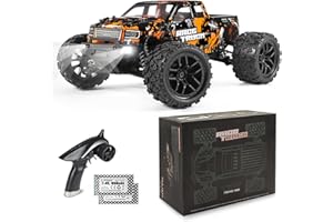 HAIBOXING 1:18 Scale RC Monster Truck 18859 36km/h Speed 4X4 Off Road Remote Control Cars,Waterproof Electric Powered RC Cars All Terrain Toys Vehicles with 2 Batteries, Xmas Gifts for Kid and Adults