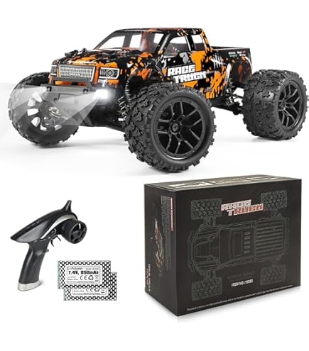 Amazon.com: HAIBOXING 1:18 Scale All Terrain RC Car 36KM/H High