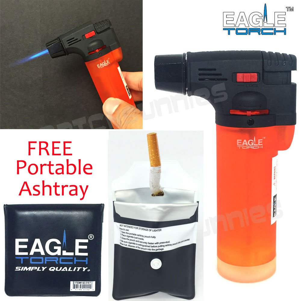 Eagle Jet Torch Gun Lighter Adjustable Flame Windproof