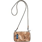 KAVU Go Time Bi-Fold Crossbody Wallet with Rope Strap