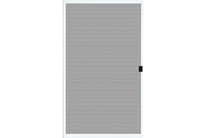 GUARDIAN BUILT K.D. Standard Aluminum Sliding Patio Screen Door Kit - 1-7/8" Frame (White 48 x 80) Mosquito Proof for Patio Backyard Kitchen and Bedroom