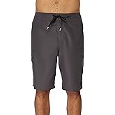 O'NEILL Men's 21 Inch Solid Boardshorts-Water Resistant Swim Trunks for Men with Quick Dry Stretch Fabric and Pockets