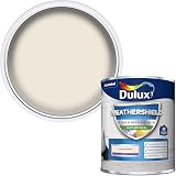 Dulux Weathershield Quick Dry Satin Paint Almond White 750ML