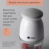 Tommee Tippee Quick-Chop 500ml Mini Electric Baby Food Blender Chopper view 5