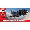 Airfix Model Airplane Kit - A06019A Mcdonnell Douglas Phantom FG.1/FGR.2, Plastic Plane Kits for Adults & Kids, Skill Level 3, 1:72 Scale WW2 Military Aircraft - Aeroplane Models