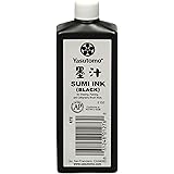 Yasutomo Sumi Ink Japanese Bokuju Black 2 oz