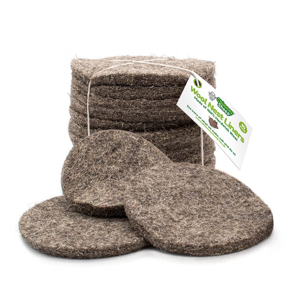 Chimney Sheep Wool Nest Liners for Pigeons and all Pet Birds