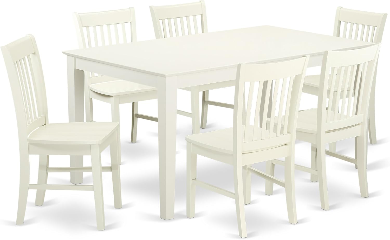 Best east west 7 piece white furniture