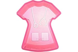 (300 Design Optional) MUBYOK M220 Nurse Doctor Scrub Shirt Silicone Freshie Mold for Baking Aroma Beads Car Freshie Supplies
