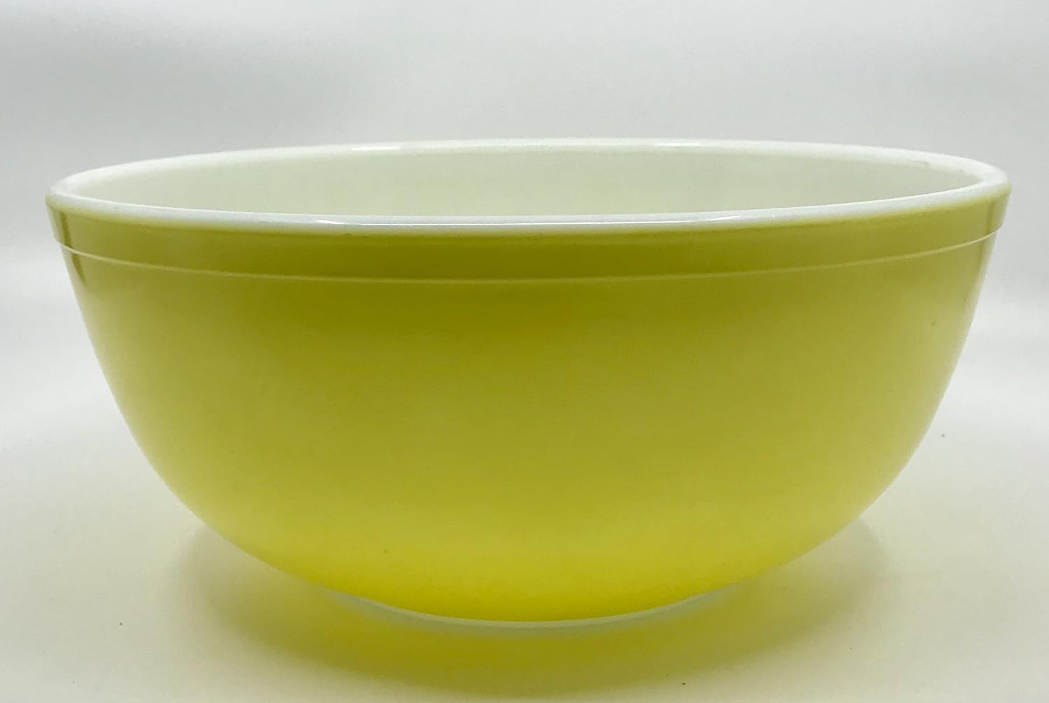 Bowls Vintage PYREX 402 Yellow Mixing Bowl Home & Living