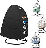 Zettum Outdoor Egg Chair Cover 600D PU Waterproof Double Cocoon 173x167cm view 1