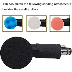 2" and 3" Random Orbital Air Mini Sander, Pneumatic