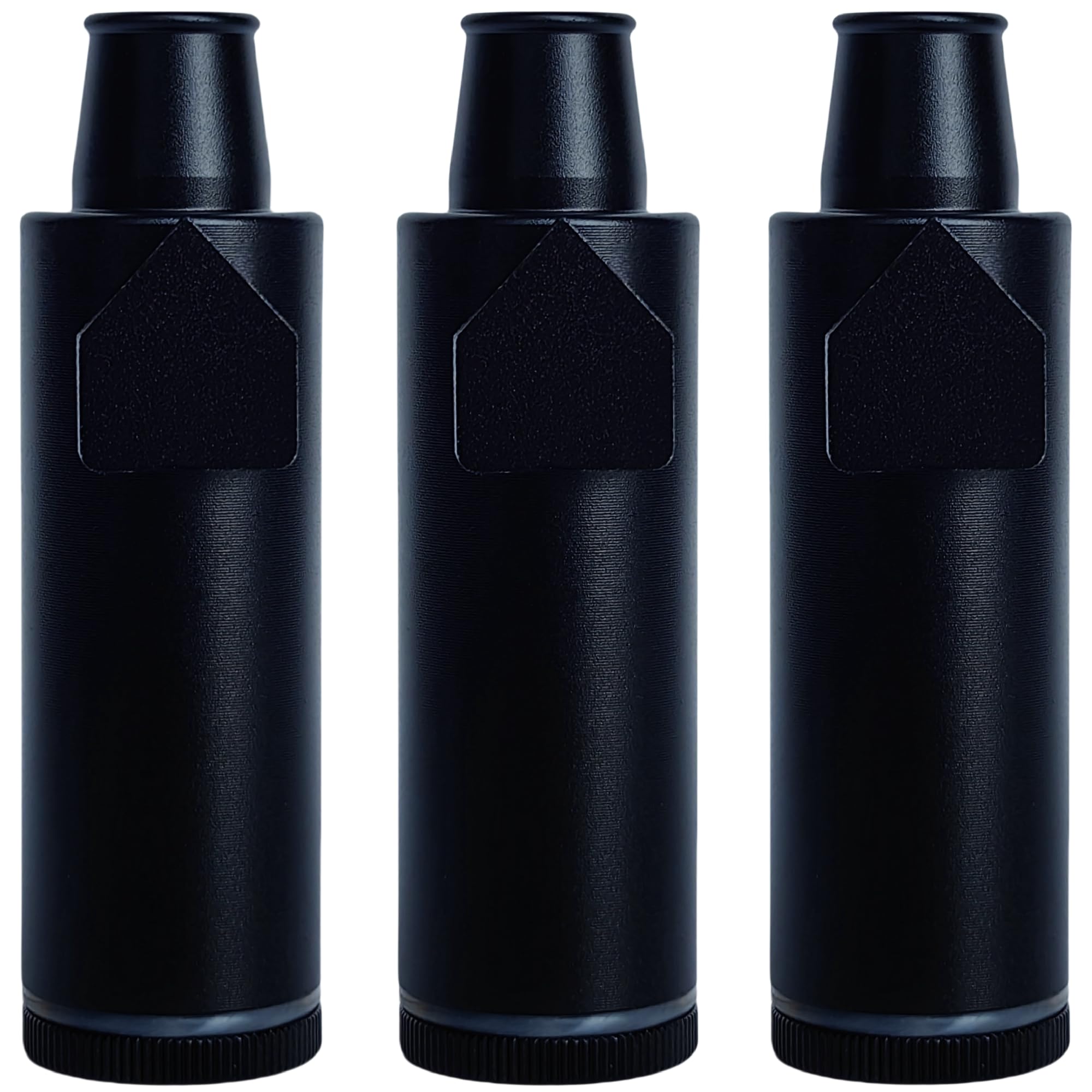 Photo 1 of OMO High-capacity Metal Ieak-proof Bottle (3nd Generation Upgrade Version) (Black?Pepper Shaker (3 pack)