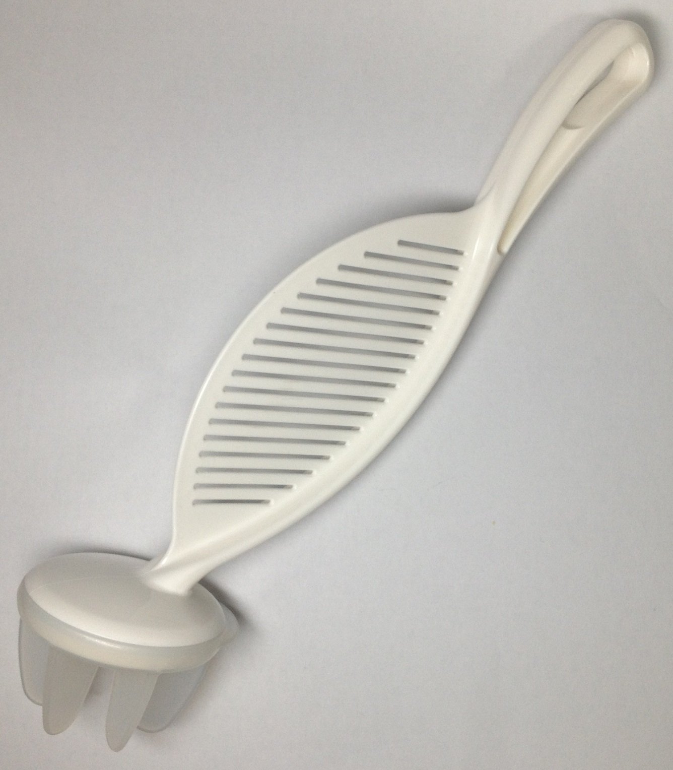 Japan Smart Hand-held Rice Pre-Washing and Strain Tool, White