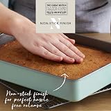 The Great British Bake Off Brownie Tin 30x20x5cm Duck Egg Blue Non-Stick view 5