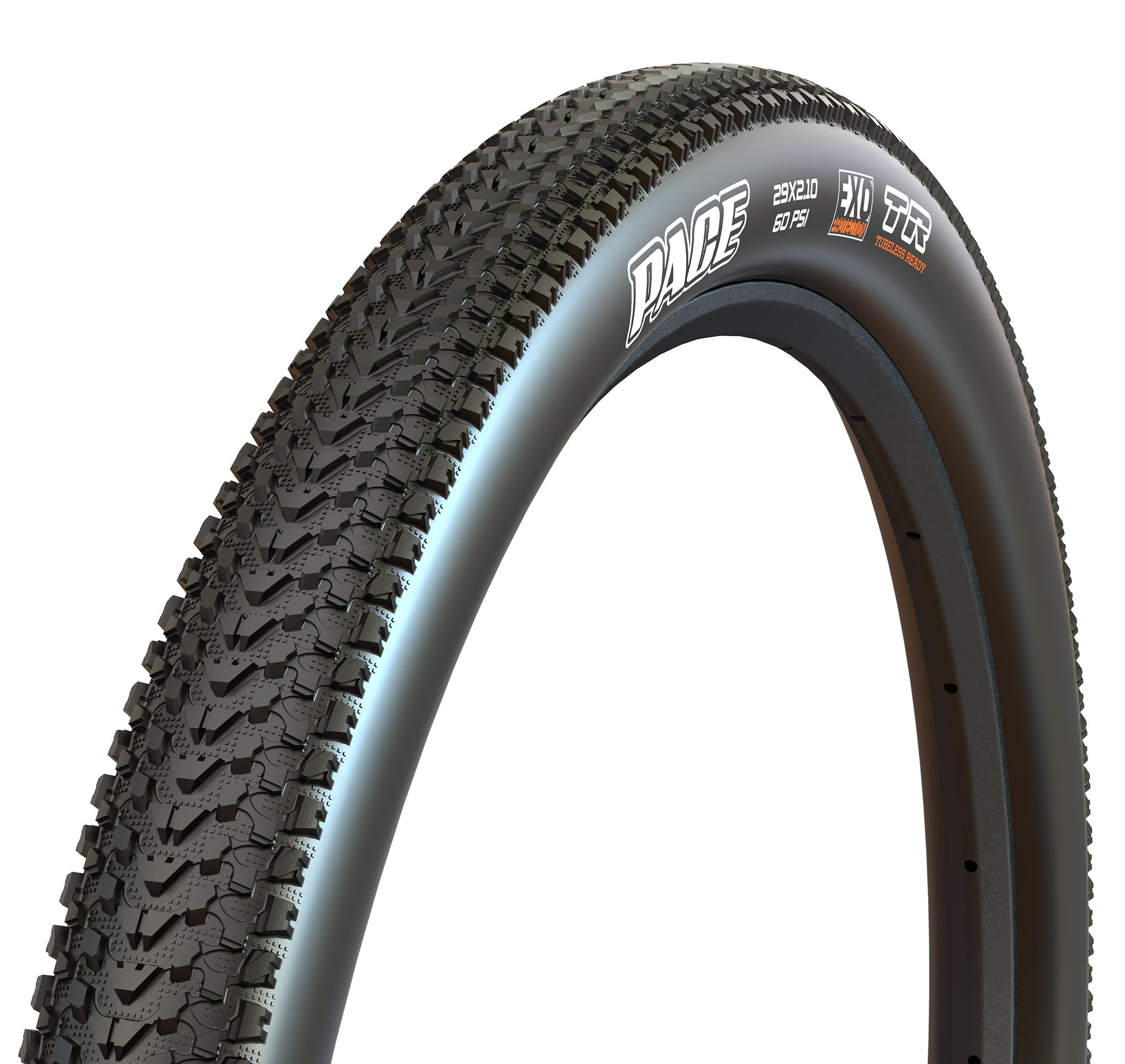 Maxxis Pace Folding Dual Compound Exo/tr Tyre - Black, 29 x 2.10-Inch