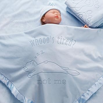 personalized baby pillow and blanket