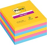 Post-it Super Sticky Notes Lined 101x101 mm 540 Sheets Pack of 6 Pads
