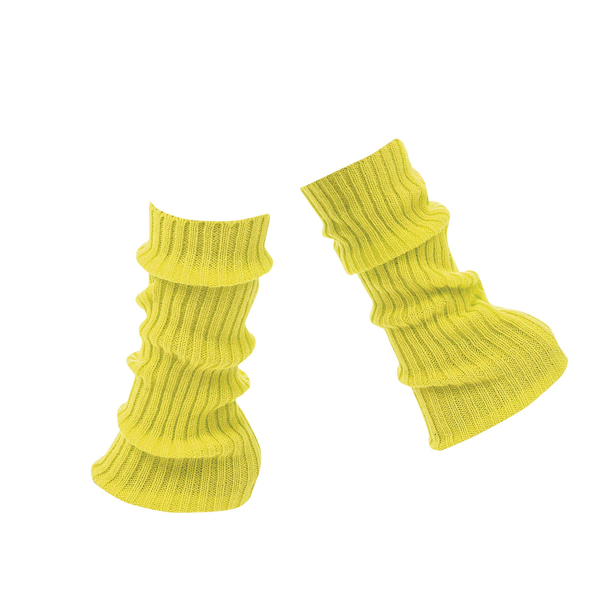Bristol Novelty BA3315 Leg Warmer Neon Yellow, Women