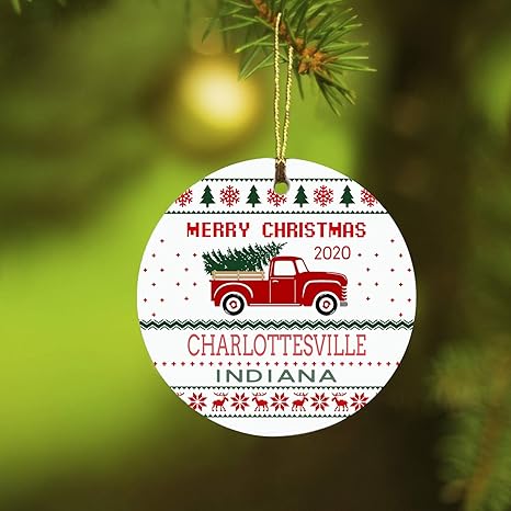 Amazon.com: Christmas Tree Ornaments Decorations Merry Christmas 2020