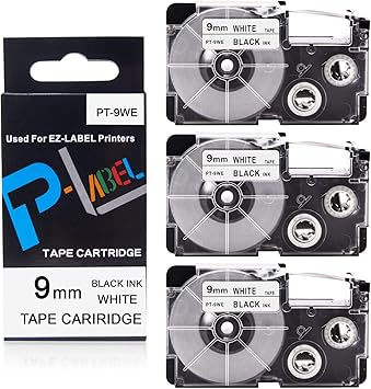 casio ez label printer tape cartridge 9mm