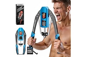 EAST MOUNT Twister Arm Exerciser - Adjustable 22-440lbs Hydraulic Power, Home Chest Expander, Shoulder Muscle Training Fitnes