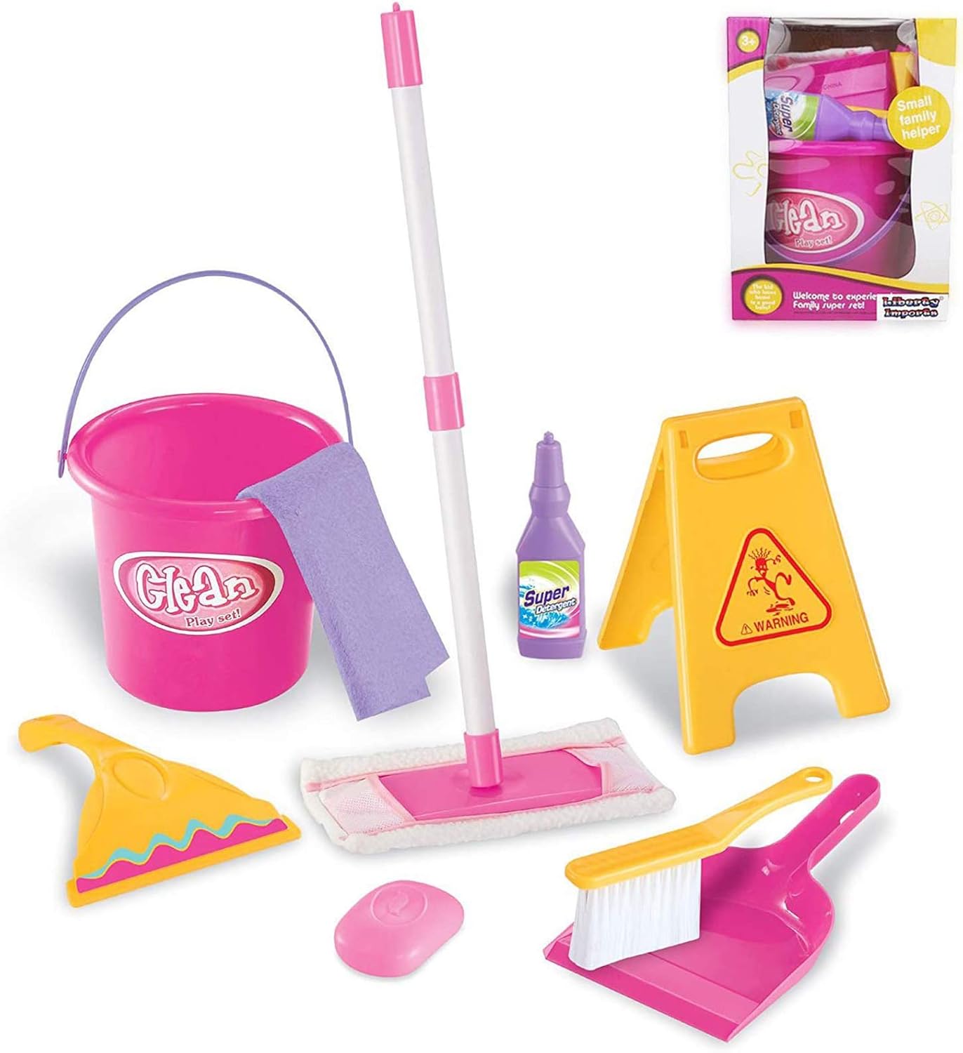 little helper cleaning trolley