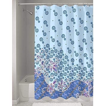 Amazon Com Batik Nice Polyester Shower Curtain Scandinavian