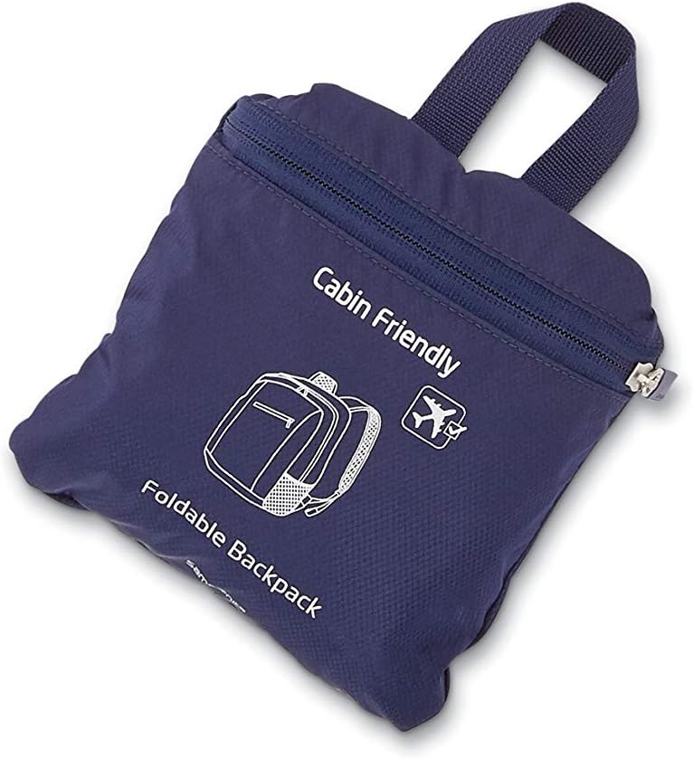  | Samsonite Foldable Backpack, Evening Blue, One Size | Casual Daypacks