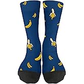 CCHZYSKO Heated Rivalry Blue Banana Socks Cute Crew Socks Unisex Soft Hockey Movie 24 81 inspired for Fan Men Women Multi