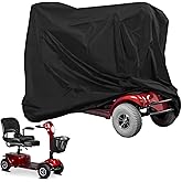 Mobility Scooter Cover,Waterproof Wheelchair Cover for Storage,Mobility Scooter Accessories for All-Weather Outdoor Protection Dust Covers - 55"x 26" x 36" (L x W x H)