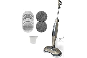 Shark Steam & Scrub All-in-One Scrubbing and Sanitizing Hard Floor Steam Mop, Designed for Hard Floors, with 4 Dirt Grip Soft