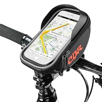 Furado Rahmentaschen, Fahrradtaschen Fahrrad Rahmentaschen für Smartphone bis zu 6 Zoll, Wasserabweisende Fahrrad Handyhalter