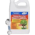 Monterey Once A Year Insect Control II Bundled with Measuring Spoon - Systemic Insecticide Absorbed Through Roots Into Plant - 1 Gallon