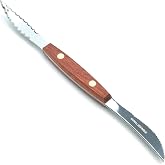 Fox Run 6601 Grapefruit Knife, Stainless Steel and Plastic | Grapefruit Knife Curved Serrated | All In One Dual Sided Grapefuit Knife For Easily Slicing &amp; Serving | Minimize Mess