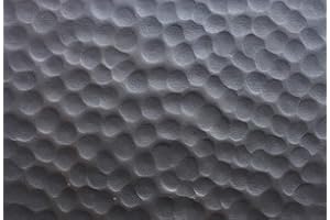 Dark Patina,Heavy Hammered, Copper Sheet Sample for CT Copper Tailor Copper Range Hood,Copper Kitchen Sink