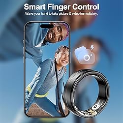 Temdan Smart Ring (2025 Upgraded),Wearable Fitness