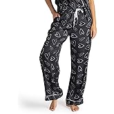 Hello Mello Beauty Sleep Satin Pajama Pants Lounge Pajama Bottoms For Women, Girls