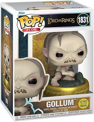 Pop! Plus: Lord of The Rings - Gollum - Glow in The Dark - Figurine en Vinyle de Collection - Idée Cadeau - Produit Officiel - Jouets pour Enfants et Adultes
