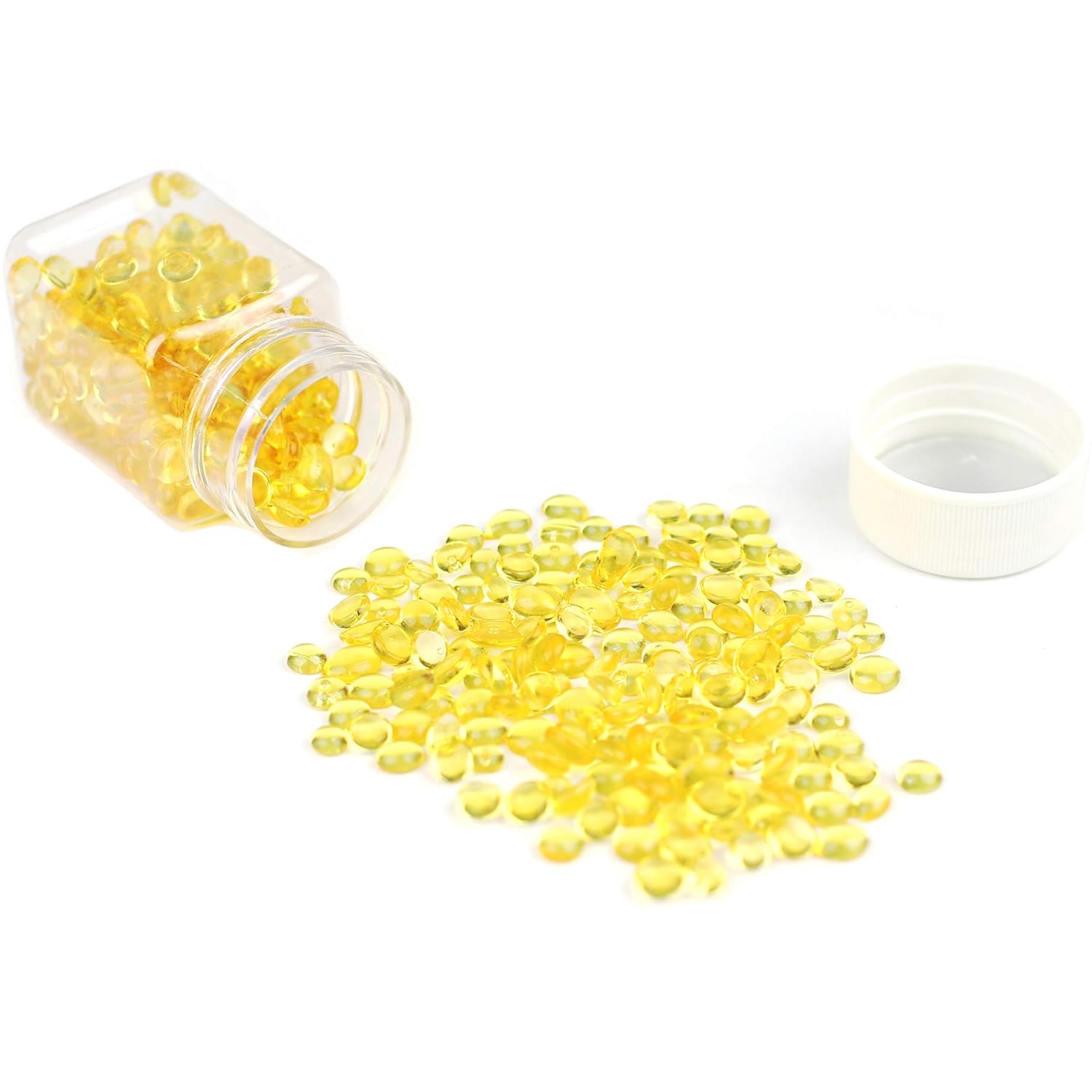 Rossy&Nancy 400 PCS Hair Extension Fusion Keratin Glue Tips Rebond Granules Beads
