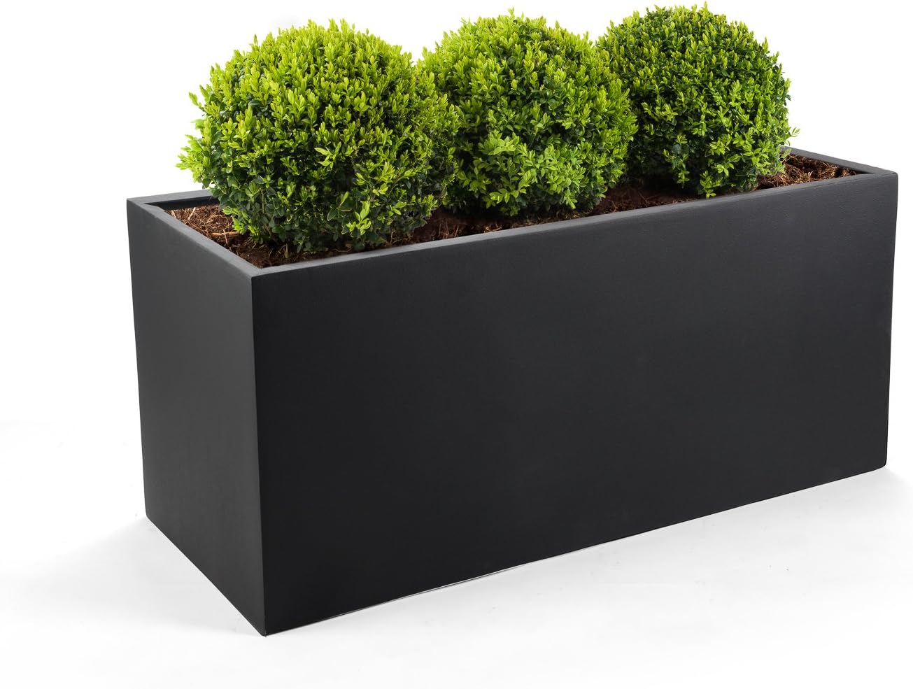Black Planter Box