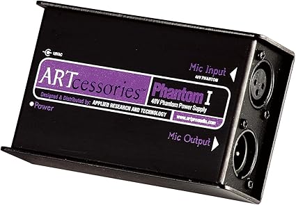 Amazon Art エー アール ティー ファントム電源供給機 Phantom I 国内正規輸入品 Pa レコーディングアクセサリ 楽器