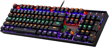 Amazon Com Redragon K551 Mechanical Gaming Keyboard Rgb Led