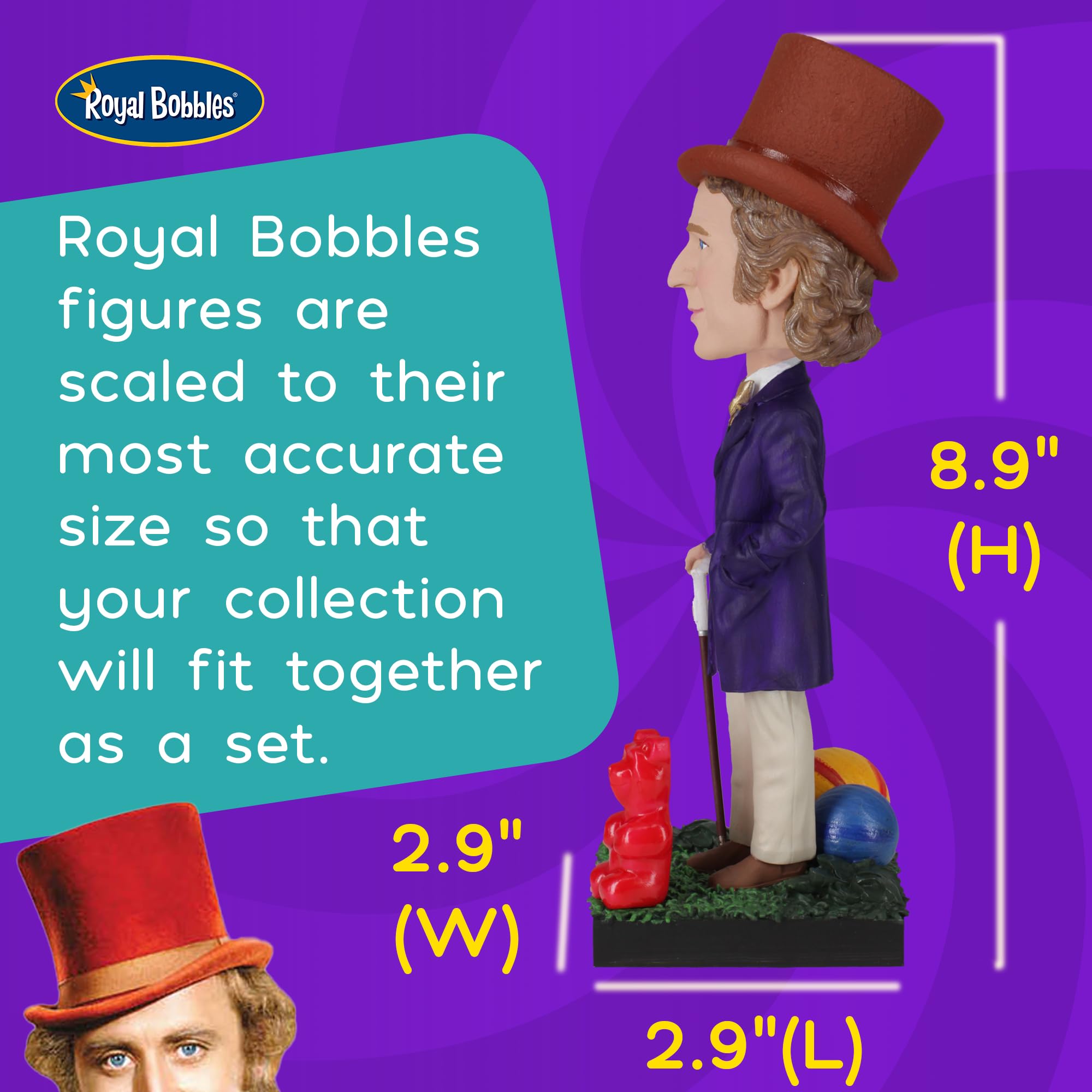 Royal Bobbles Boris Johnson Bobblehead - Collectible Prime Minister Figurine, 8+ Inches