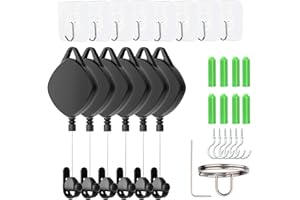 Yinhing VR Cable Management Retractable Ceiling Pulley System for Vive Rift S 2 VR Accessories for Experience Enhanced Gamepl