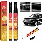 All Cars Magic Pen, Magic Car Scratch Removal Pen, Quick Car Scratch Remover for All Black Cars Paint Scratches, Weather-Resistant & Long-Lasting Touch Up Paint Pen for A Seamless Black Car Finish, 2PCS