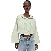 Sea Women's Sullivan Sportswear Hooded Bubble Blouse